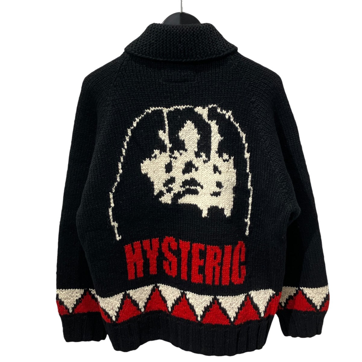 24AWMULTI WOMAN編込 カウチンニットカーディガン02243ND06