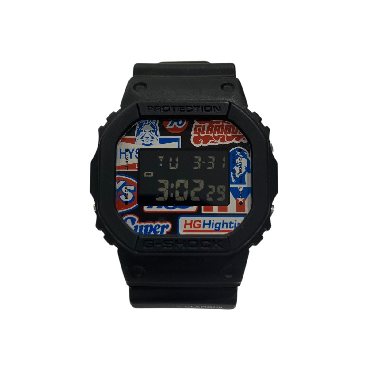 Hysteric Glamour×CASIO G-SHOCK時計DW-5600VT 古着・中古-1枚目のアイテム画像