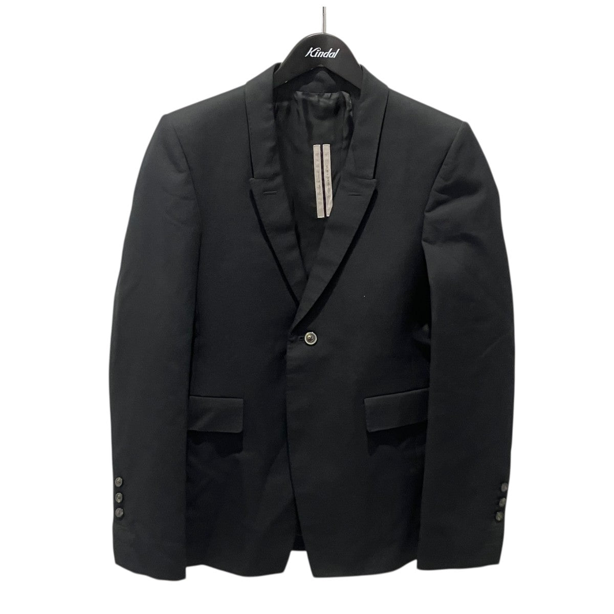 RICK OWENS 20AWFLAP POCKET SINGLE-BUTTON BLAZERジャケットRU20F3738-CVR 古着・中古-1枚目のアイテム画像
