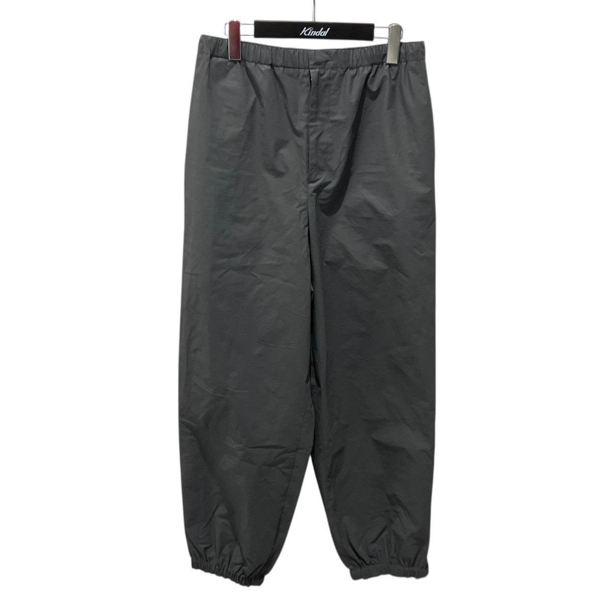 26SS裾ZIPコーティングコットンlトラックパンツイージーパンツJ22KA0328 J46407