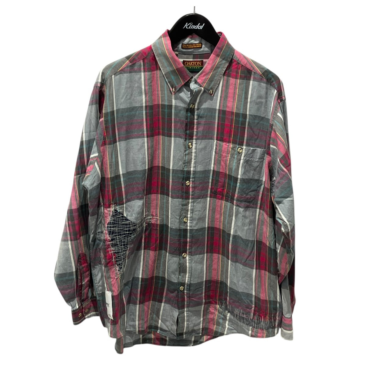 rebear by Johnbull crafted “Vintage Remake Shirt”チェックシャツ255-0067 古着・中古-1枚目のアイテム画像