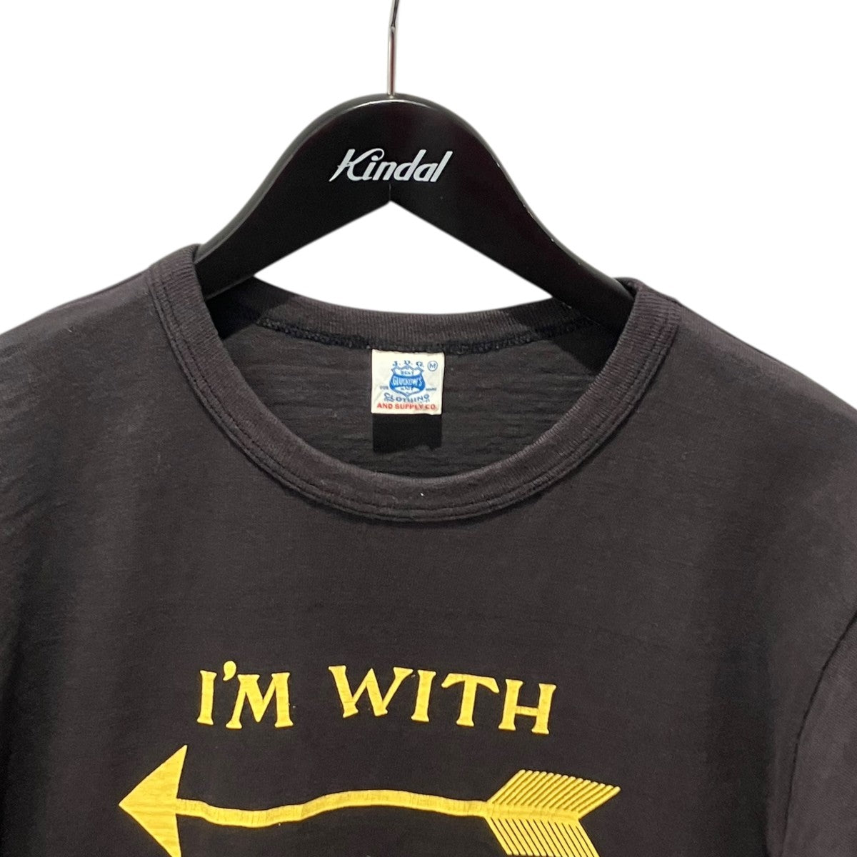 JOHN GLUCKOW×WAREHOUSE S S T-SHIRTS STRONGARM ATLANTIC TTシャツJG-CS06 古着・中古-3枚目のアイテム画像