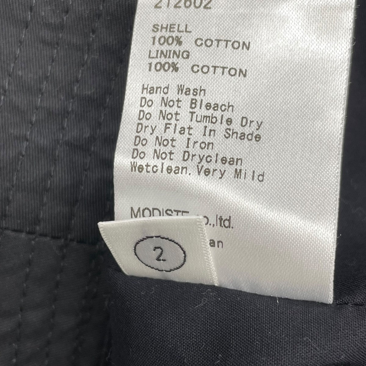 KIJIMA TAKAYUKI×VENTILE バケットハット212602 古着・中古-6枚目のアイテム画像