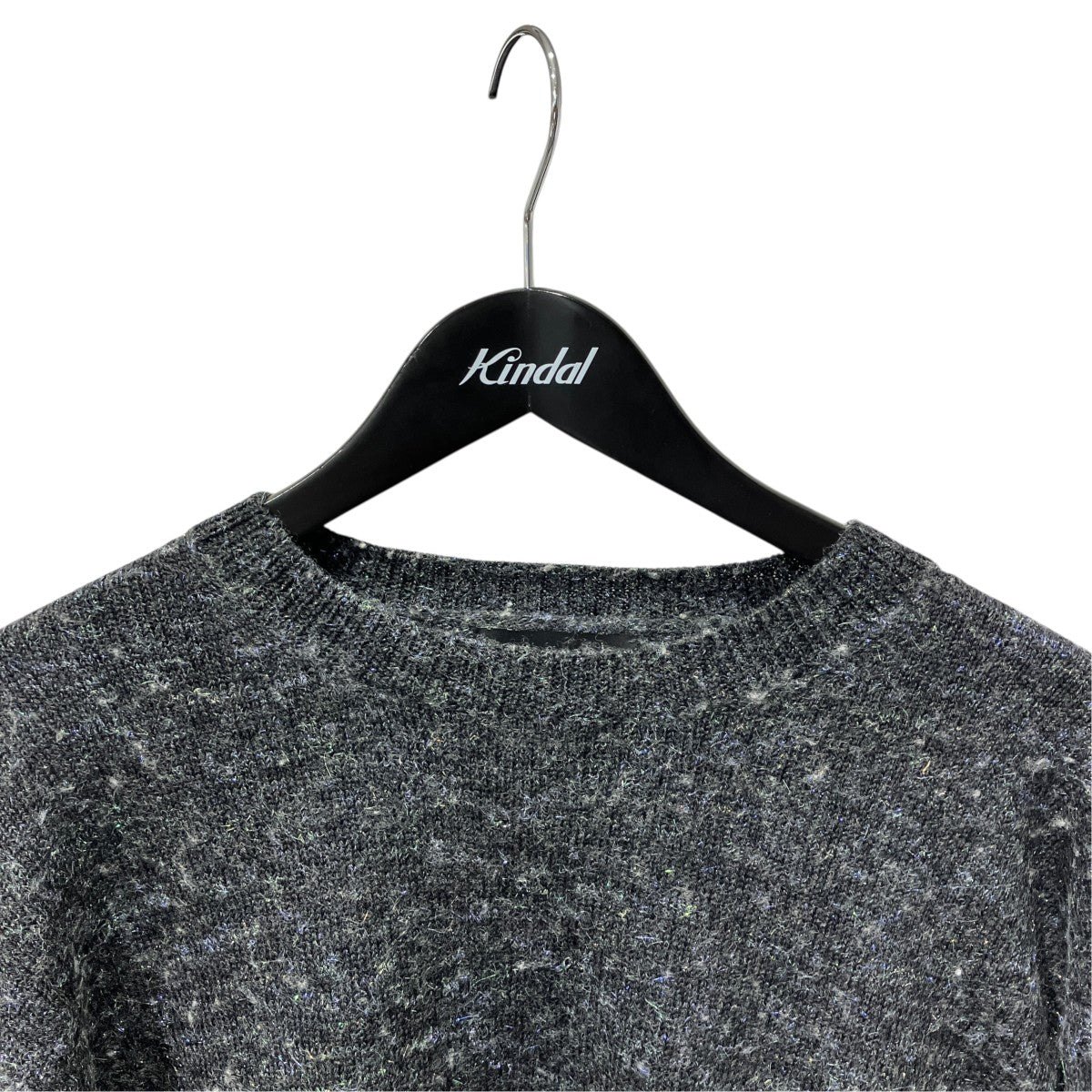 24AWPEARL GLITTER BLEND WOOL CREWNECK SWEATERニットYK24FW0819S