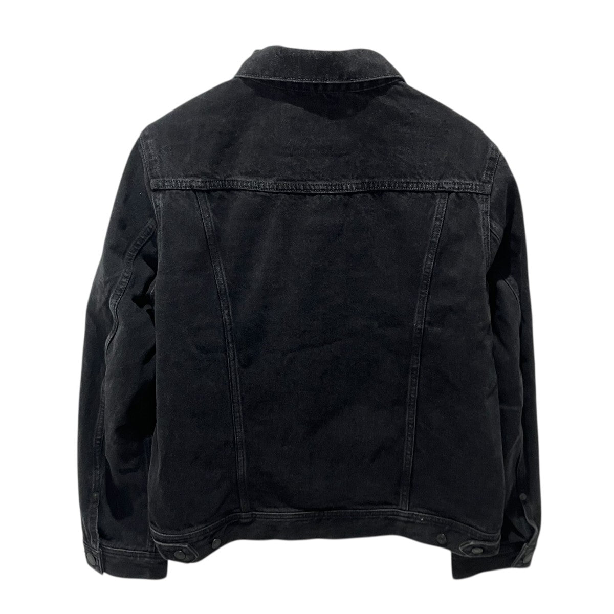 12oz SOFT BLACK DENIM TRUCKER JACKETデニムジャケットTJK-T9908