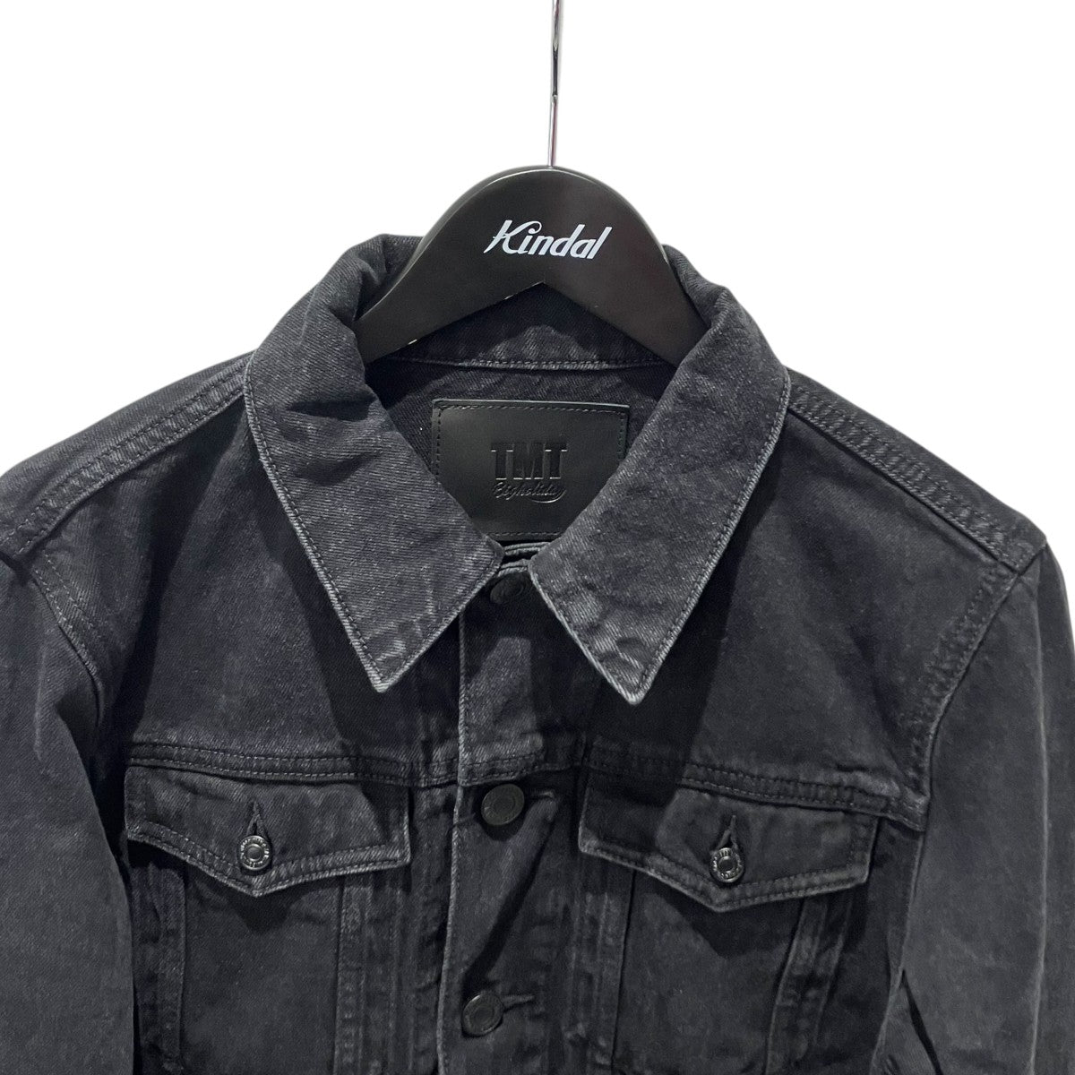 TMT(ティーエムティー) 12oz SOFT BLACK DENIM TRUCKER JACKETデニム