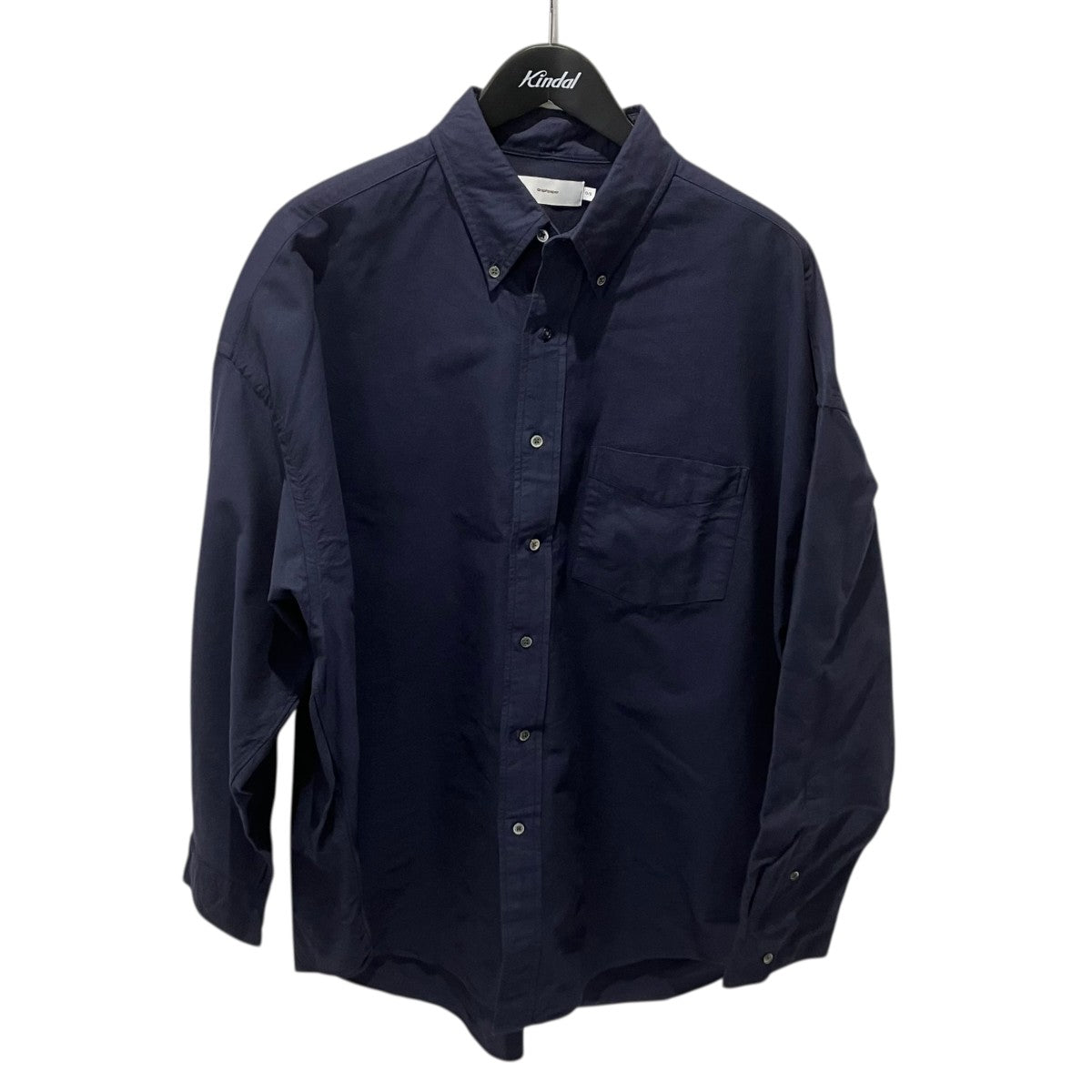 Graphpaper Oxford Oversized B．D．Shirt長袖シャツgm234-50021b 古着・中古-1枚目のアイテム画像