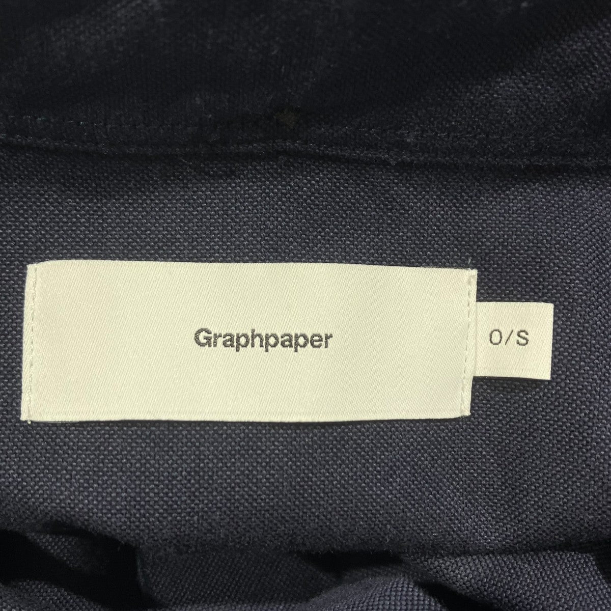 Graphpaper Oxford Oversized B．D．Shirt長袖シャツgm234-50021b 古着・中古-5枚目のアイテム画像