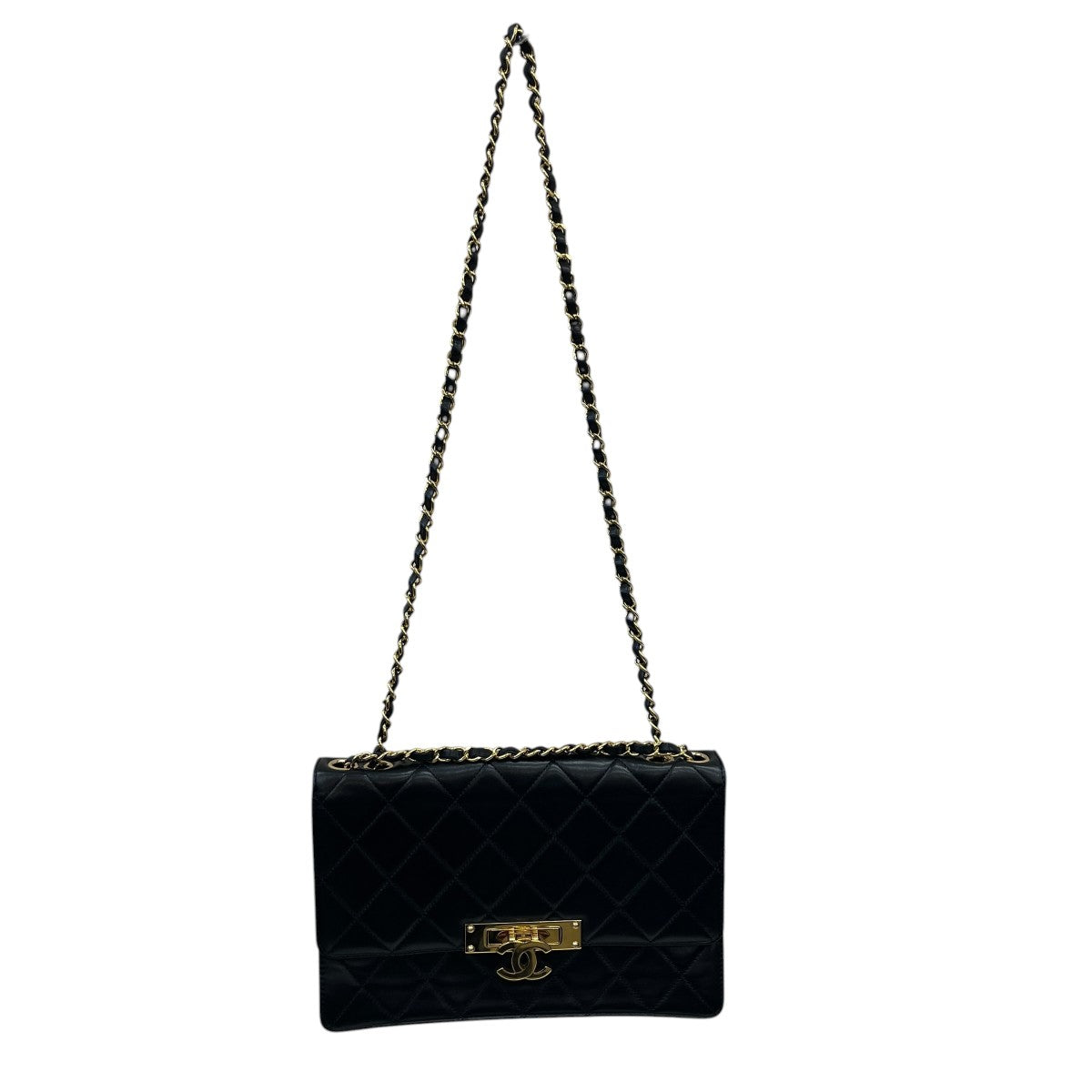 CHANEL(シャネル) チェーンショルダーバッグ 1988**** ブラック