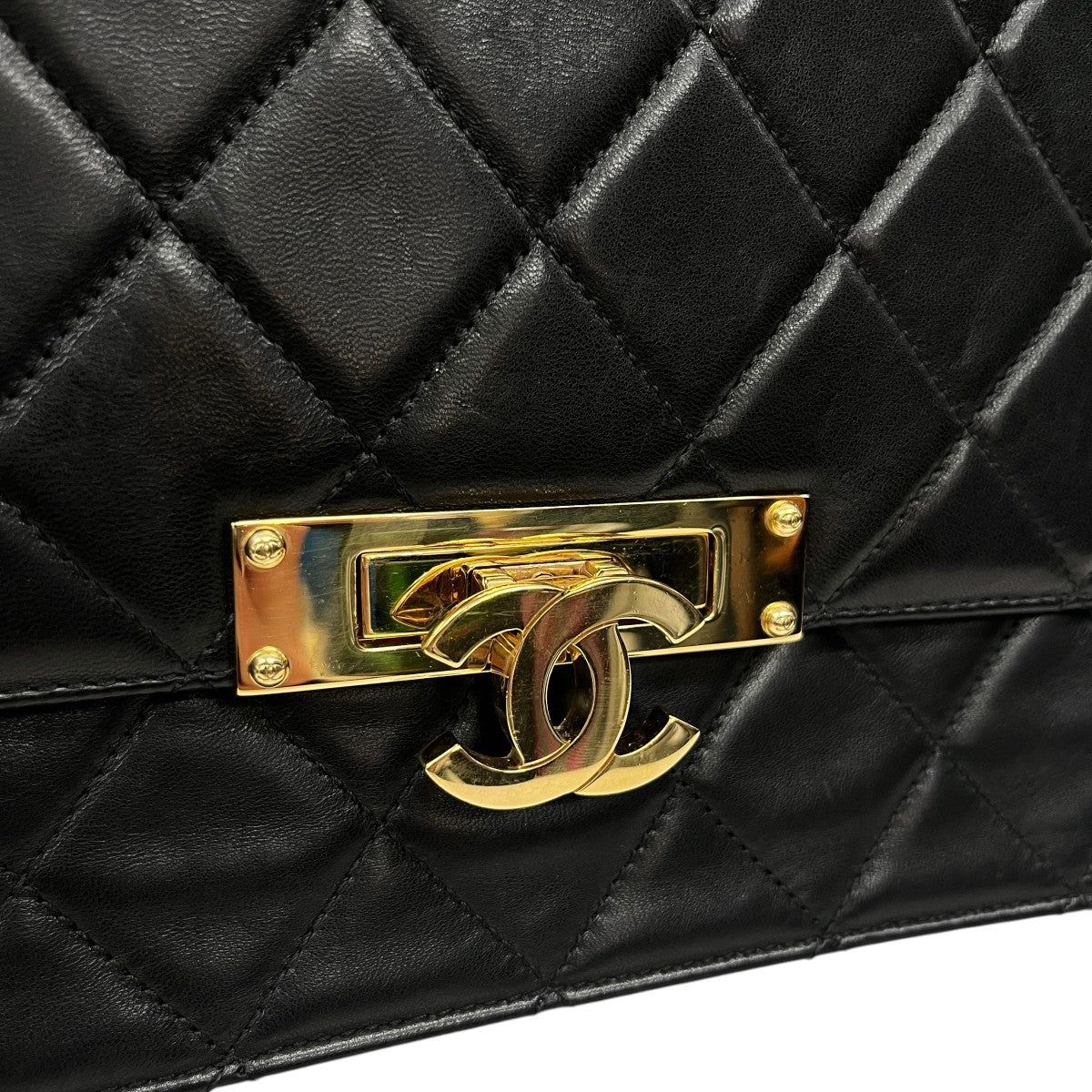 CHANEL(シャネル) チェーンショルダーバッグ 1988**** ブラック