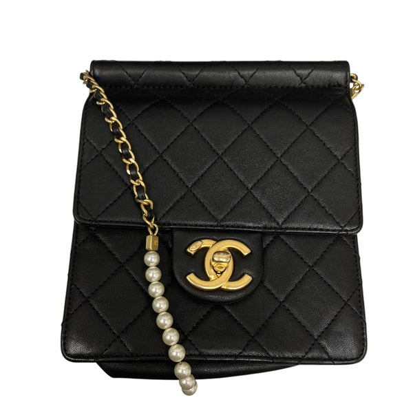 CHANELショルダーバックSALE中 CHANEL(シャネル) ショルダーバッグ 2752**** ブラック｜【公式