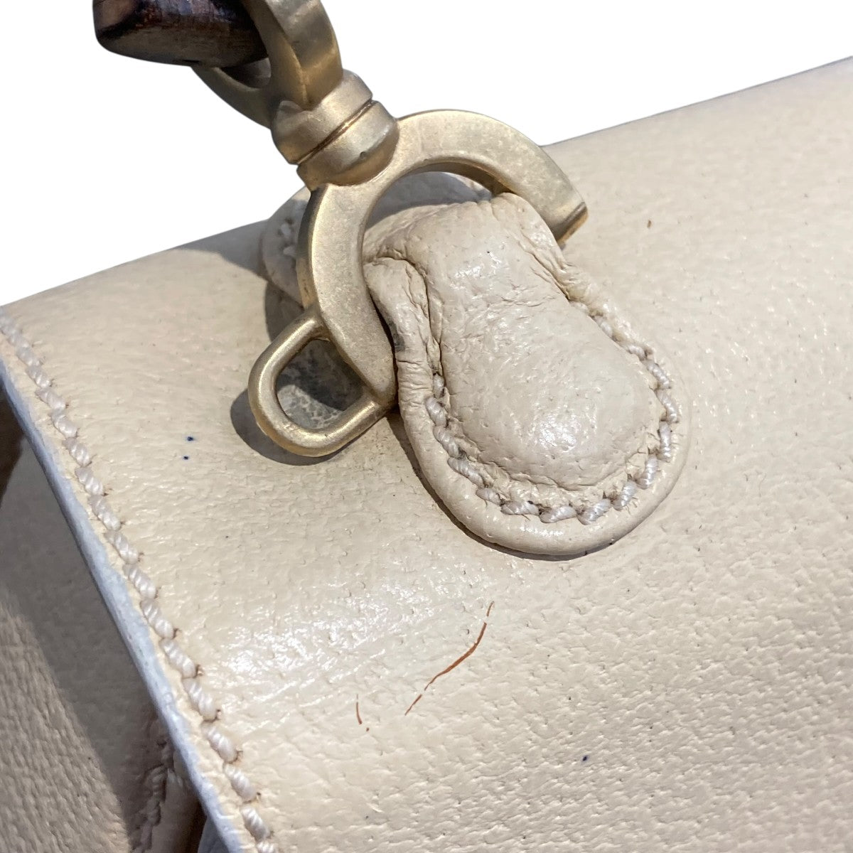 GUCCI バンブーハンドバッグ000 1014 0188 古着・中古-6枚目のアイテム画像