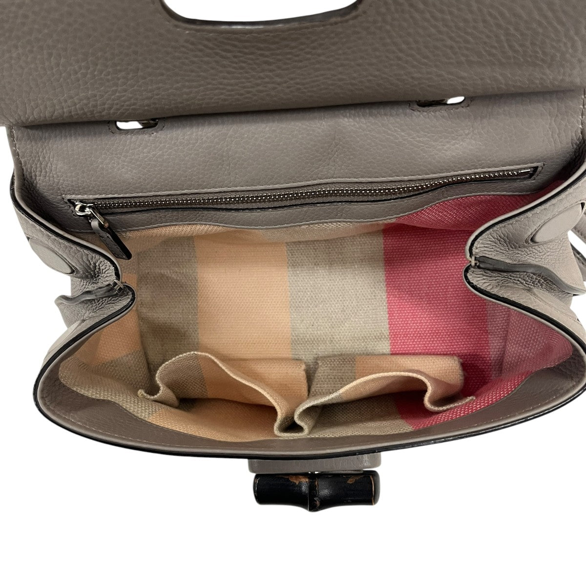 GUCCI デイリーバンブー2WAYショルダーバッグ370831 古着・中古-6枚目のアイテム画像