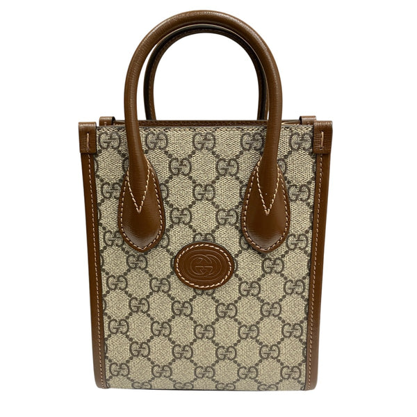 GUCCI(グッチ) ショルダーバッグ671623 671623 - ベージュ×ブラウン