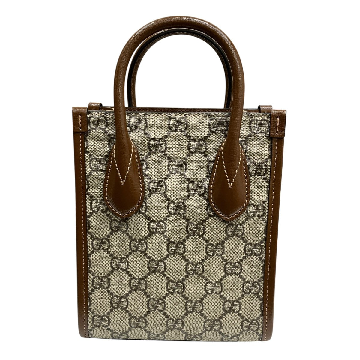 美品 GUCCI グッチ ベージュ ブラウン シルバー金具 GGキャンバス /レザー 146236 ショルダーバッグ メッセンジャーバッグ メンズ 600615 【中古】 GUCCI - 美品 GUCCI グッチ ベージュ ブラウン シルバー金具 GG