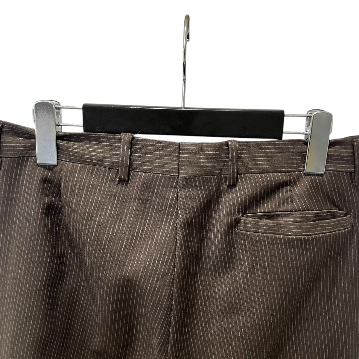 Dior Homme 05AWエディ期 ピンストライプ ウール 2B テーラード ジャケット スラックスパンツスーツ5HH1072411 古着・中古-7枚目のアイテム画像