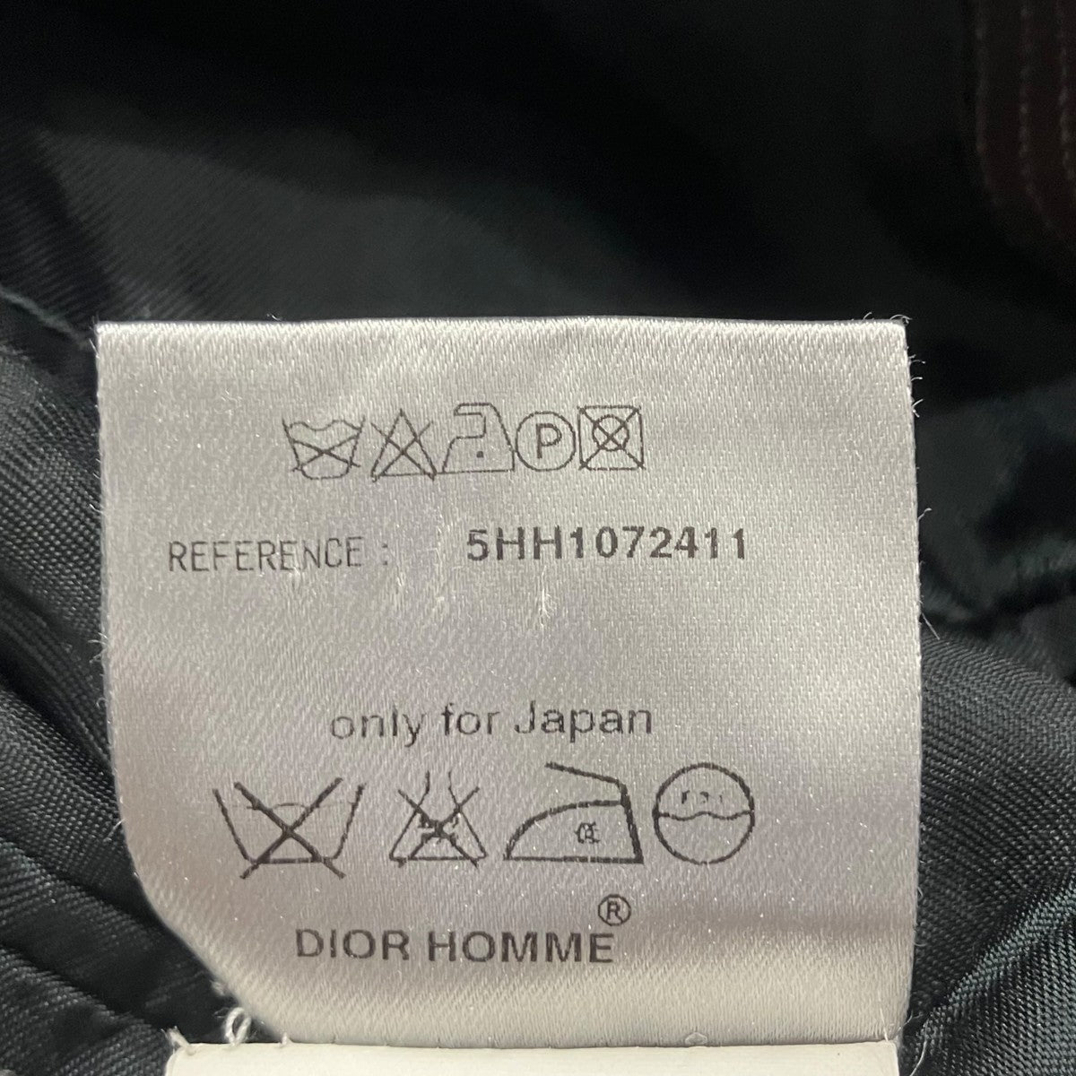 Dior Homme 05AWエディ期 ピンストライプ ウール 2B テーラード ジャケット スラックスパンツスーツ5HH1072411 古着・中古-9枚目のアイテム画像