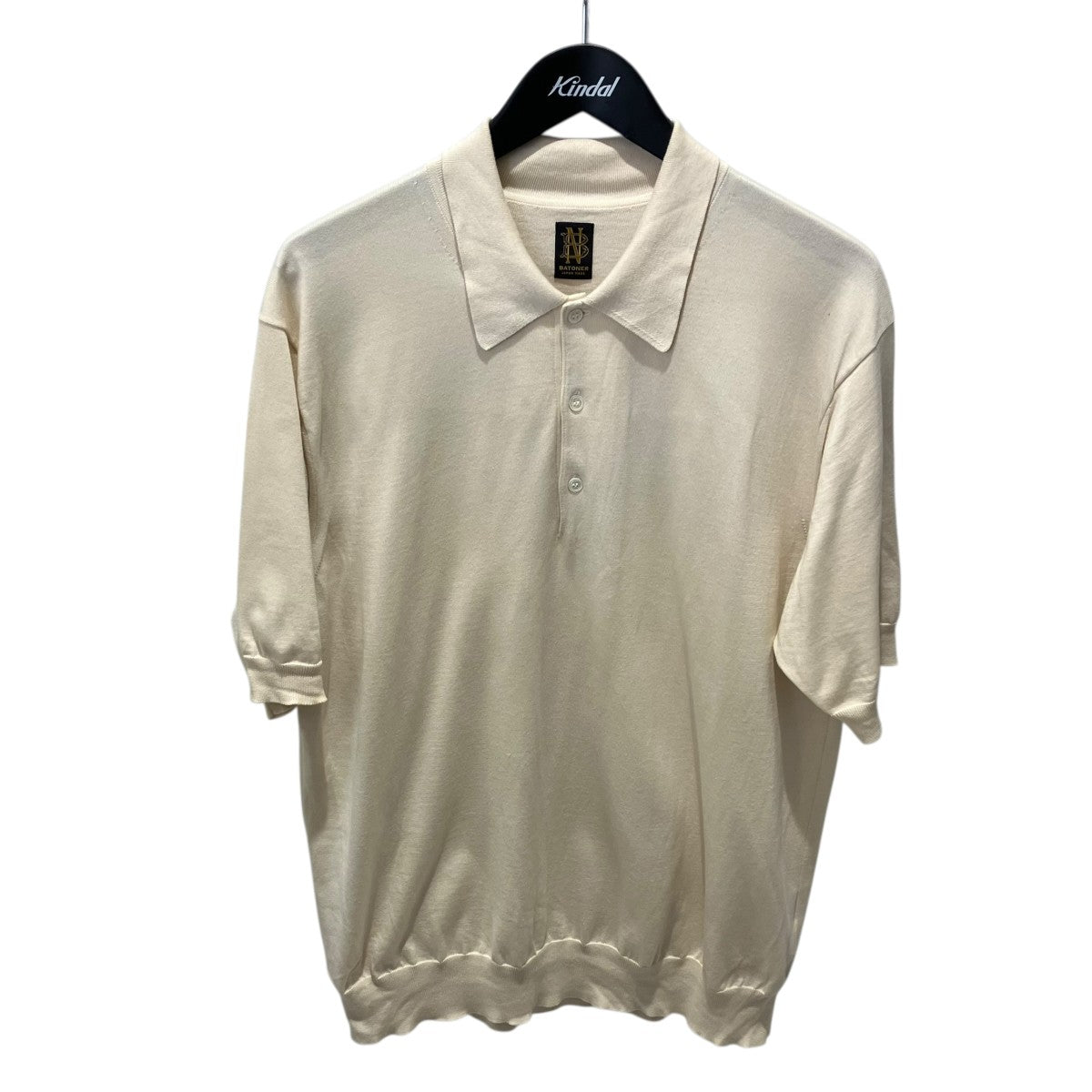 BATONER THE SEAISLAND COTTON POLO S S半袖ポロシャツBN-25SM-057 古着・中古-1枚目のアイテム画像