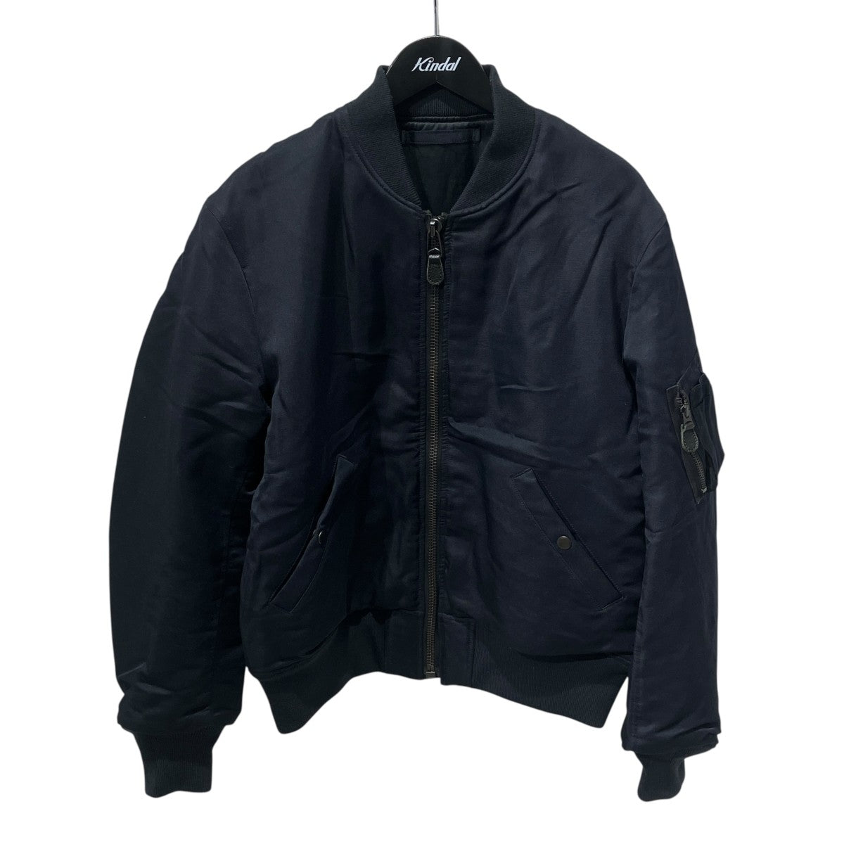 COMOLI Silk Nylon MA-1ボンバージャケットU03-04005 古着・中古-1枚目のアイテム画像