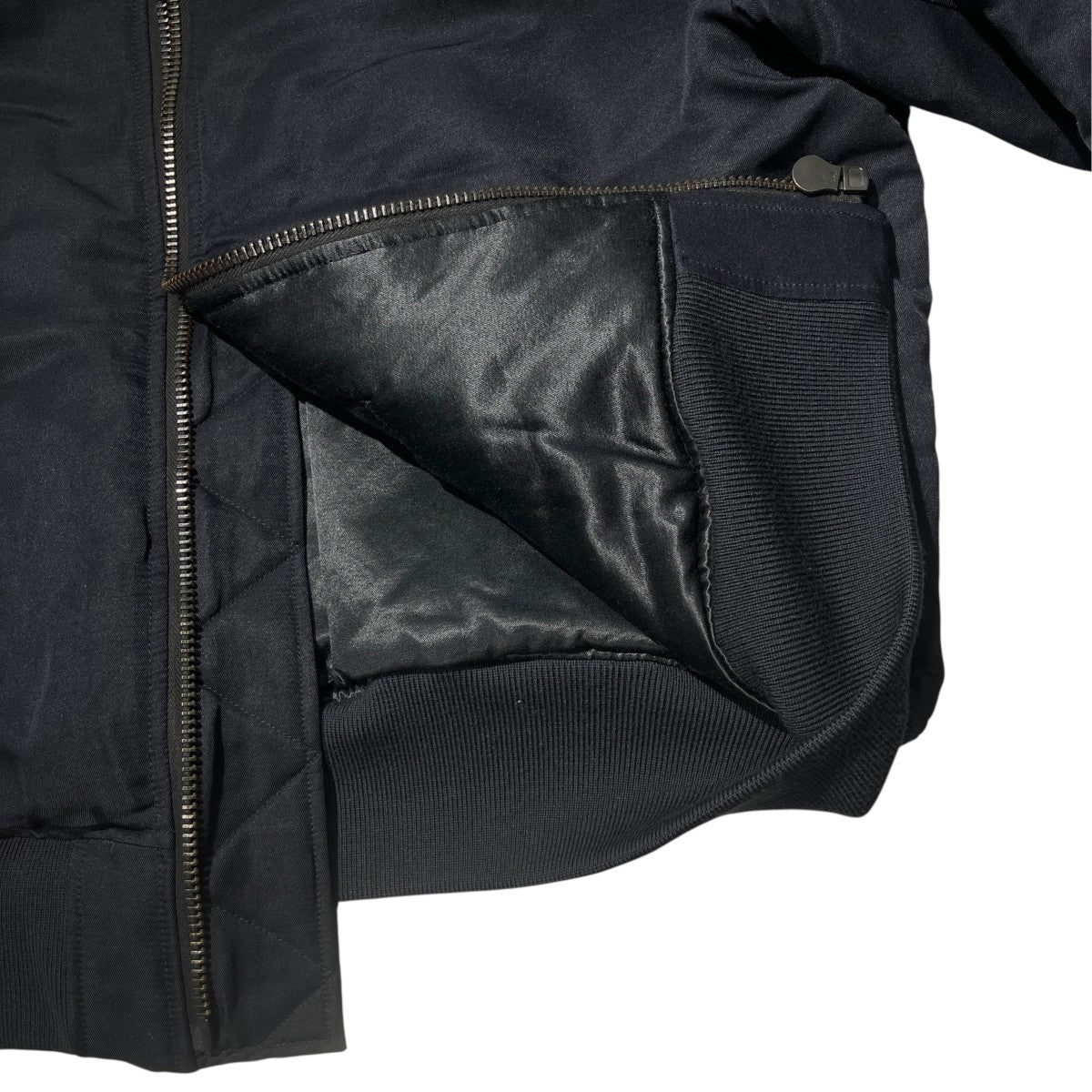 COMOLI Silk Nylon MA-1ボンバージャケットU03-04005 古着・中古-5枚目のアイテム画像