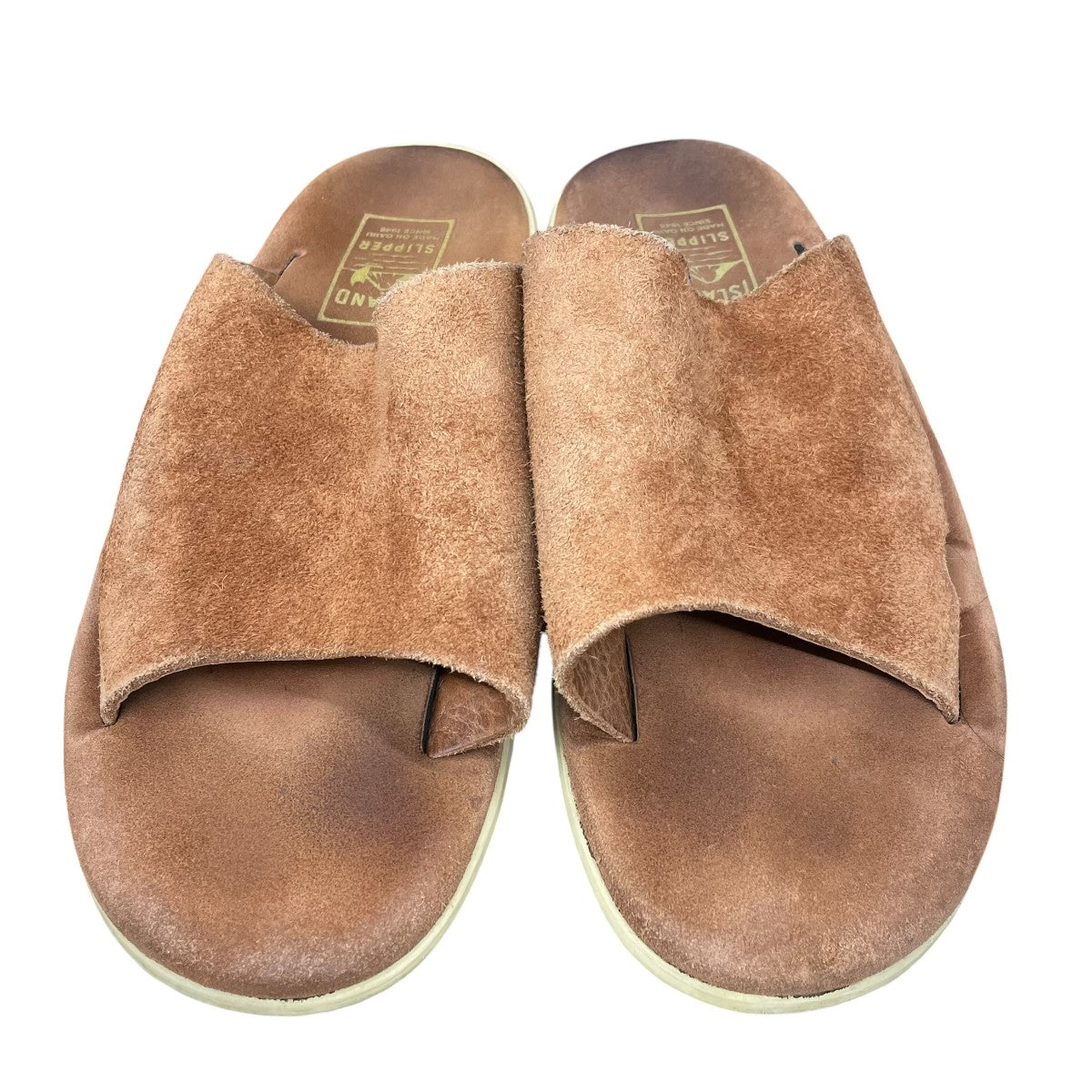 ISLAND SLIPPER スゥエードレザースリッパサンダル 古着・中古-5枚目のアイテム画像