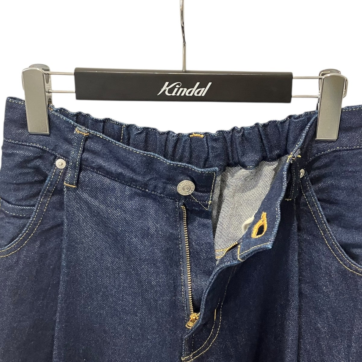 NEON SIGN Wide denim slacks “One wash”デニムパンツN0344OW 古着・中古-3枚目のアイテム画像