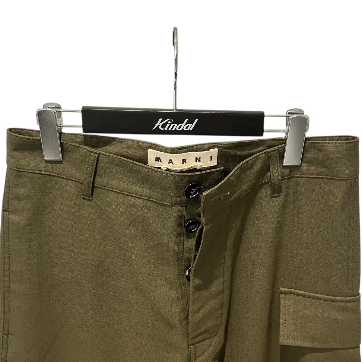 MARNI 20SSトロピカルウールカーゴスラックスパンツPUMU0095O0 古着・中古-3枚目のアイテム画像