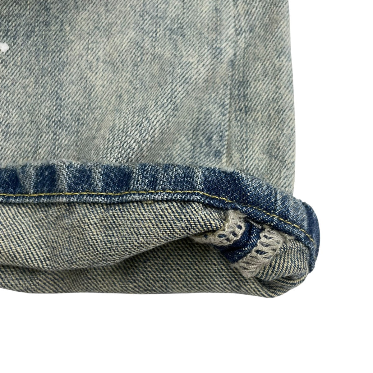 EPOWER Micro Boob Distressed Dirty Wash Ripped Jeansデニムパンツ 古着・中古-5枚目のアイテム画像