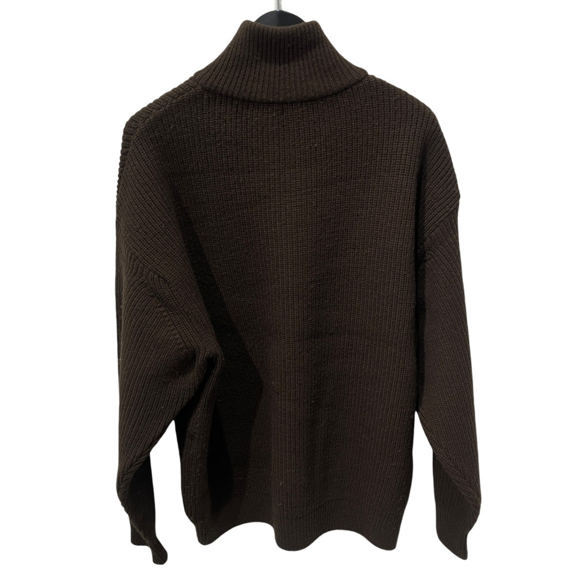 UNDERCORATED 24AWMulesing Free Wool Knit Zip TopドライバーズニットUDF24807 古着・中古-2枚目のアイテム画像