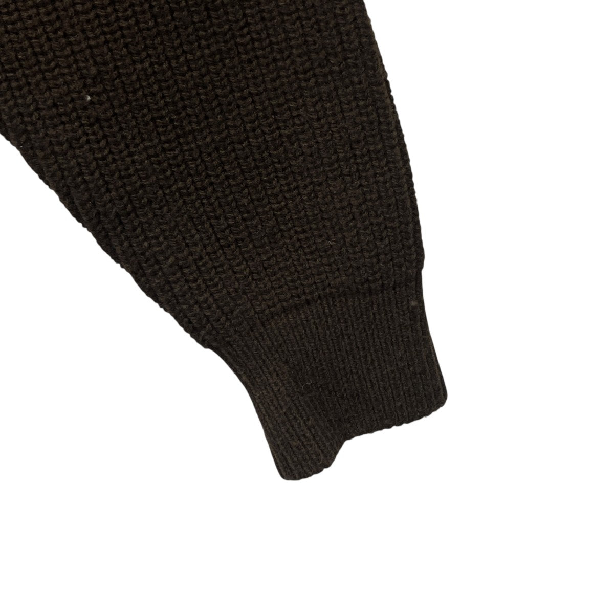 UNDERCORATED 24AWMulesing Free Wool Knit Zip TopドライバーズニットUDF24807 古着・中古-4枚目のアイテム画像