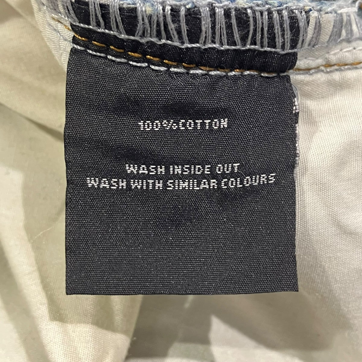 basketcase gallery BASKETCASE GALLERY LAX BAGGY DENIMデニムパンツ 古着・中古-7枚目のアイテム画像