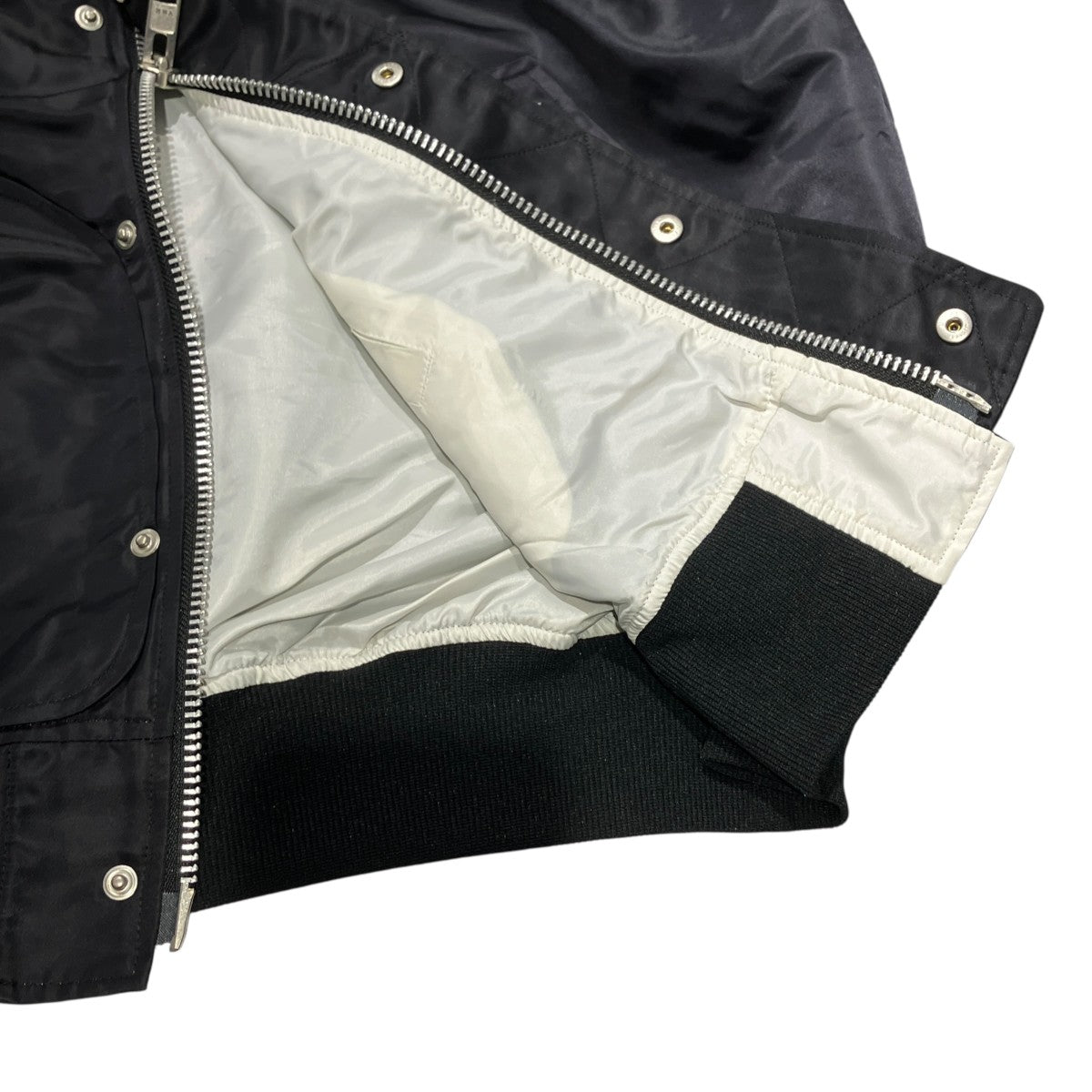 25SSCROCHET SLEEVE MA-1ジャケットDC-SS25-BL-08