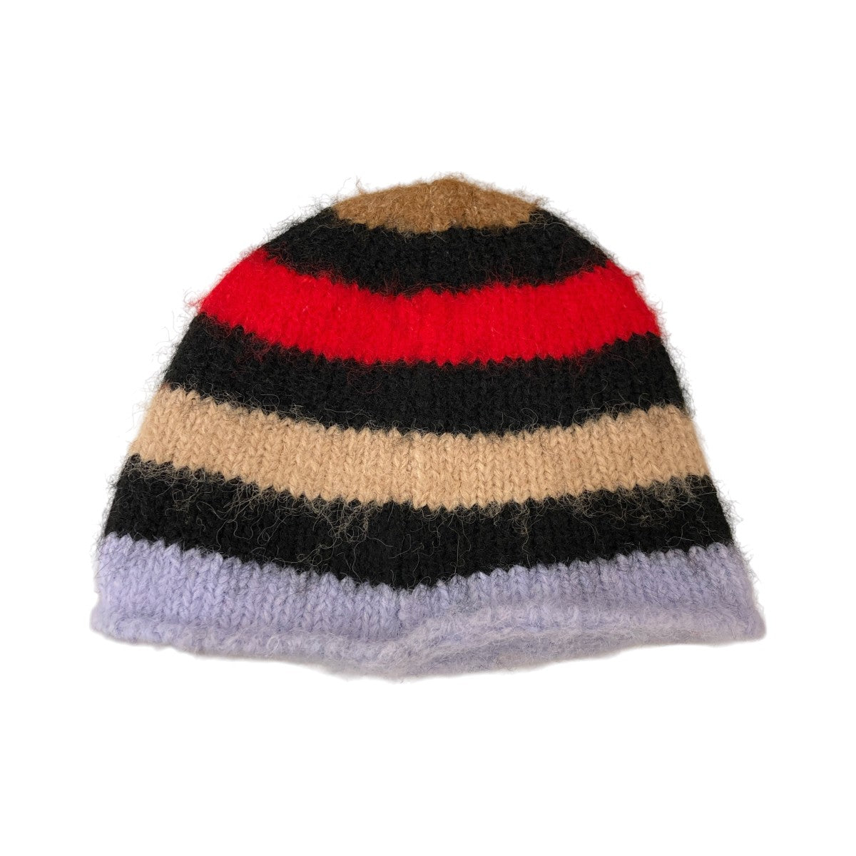 ARIES ARIES Brushed Stripe Beanie Multiニット帽ar90033 古着・中古-2枚目のアイテム画像