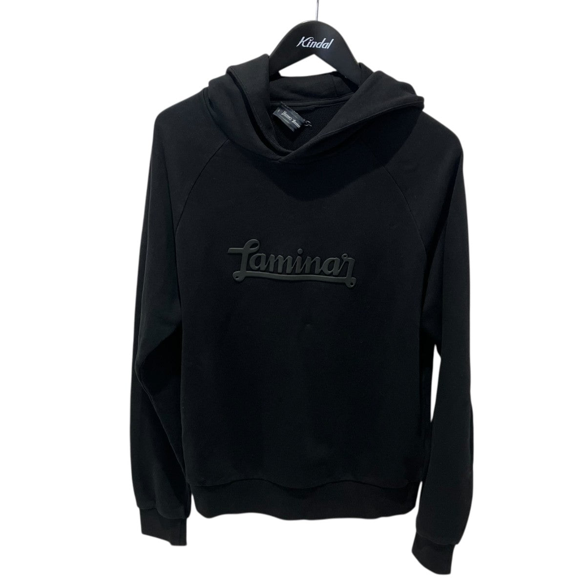 HERNO エンボス ロゴ スウェット プルオーバーパーカパーカーJG008UL-50017-9300 古着・中古-1枚目のアイテム画像