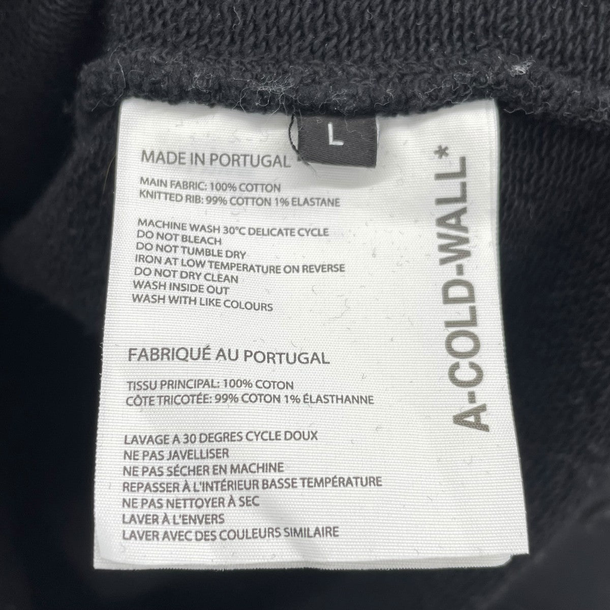 A-COLD-WALL BRUSHSTROKE HOODIEパーカー 古着・中古-5枚目のアイテム画像