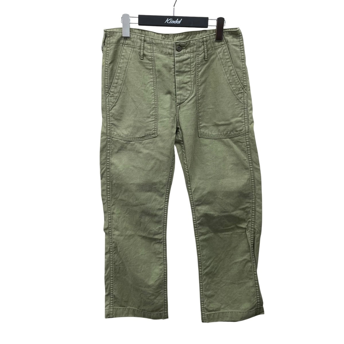orSlow(オアスロウ) SLIM FIT シンチバックベイカーパンツ グリーン