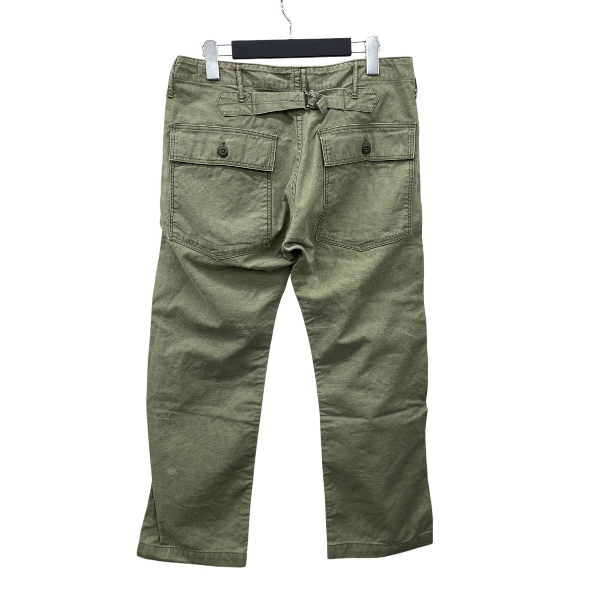 orSlow(オアスロウ) SLIM FIT シンチバックベイカーパンツ グリーン