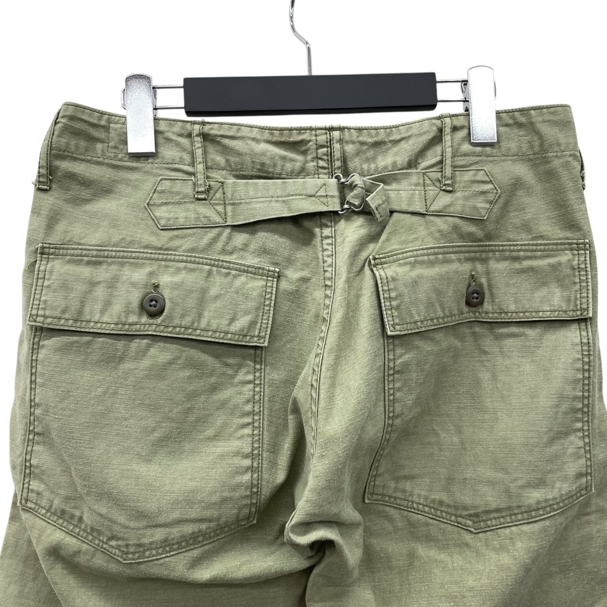 orSlow SLIM FIT シンチバックベイカーパンツ 古着・中古-6枚目のアイテム画像