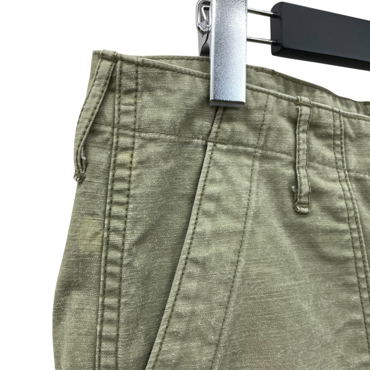 orSlow(オアスロウ) SLIM FIT シンチバックベイカーパンツ グリーン