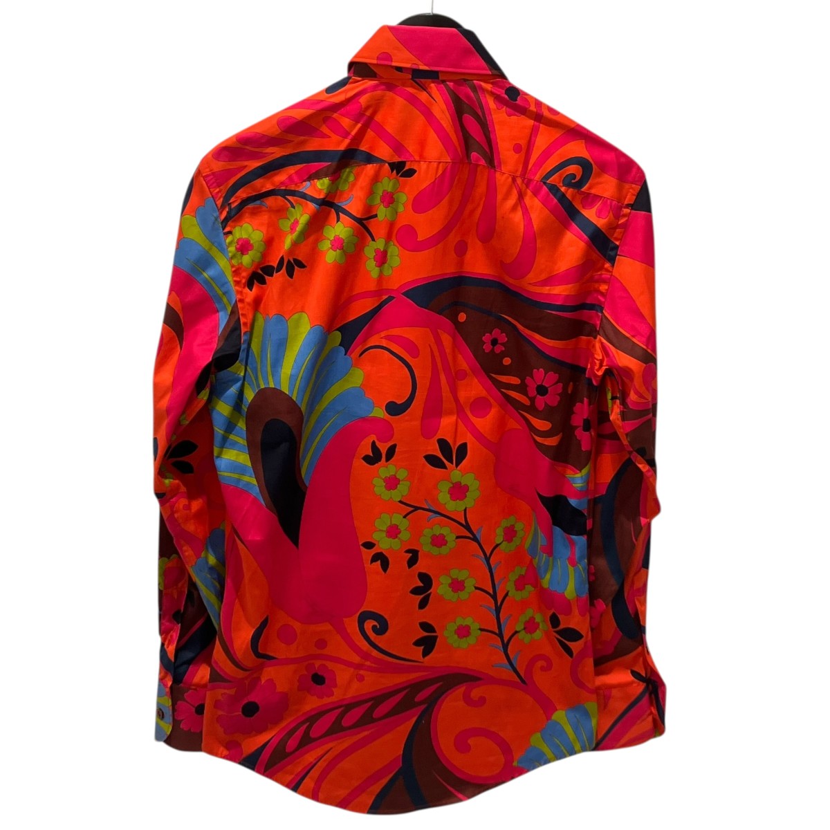 GUCCI 99SSTOMFORD期 PRINTED SHIRT総柄シャツ303-9301-2161 古着・中古-2枚目のアイテム画像