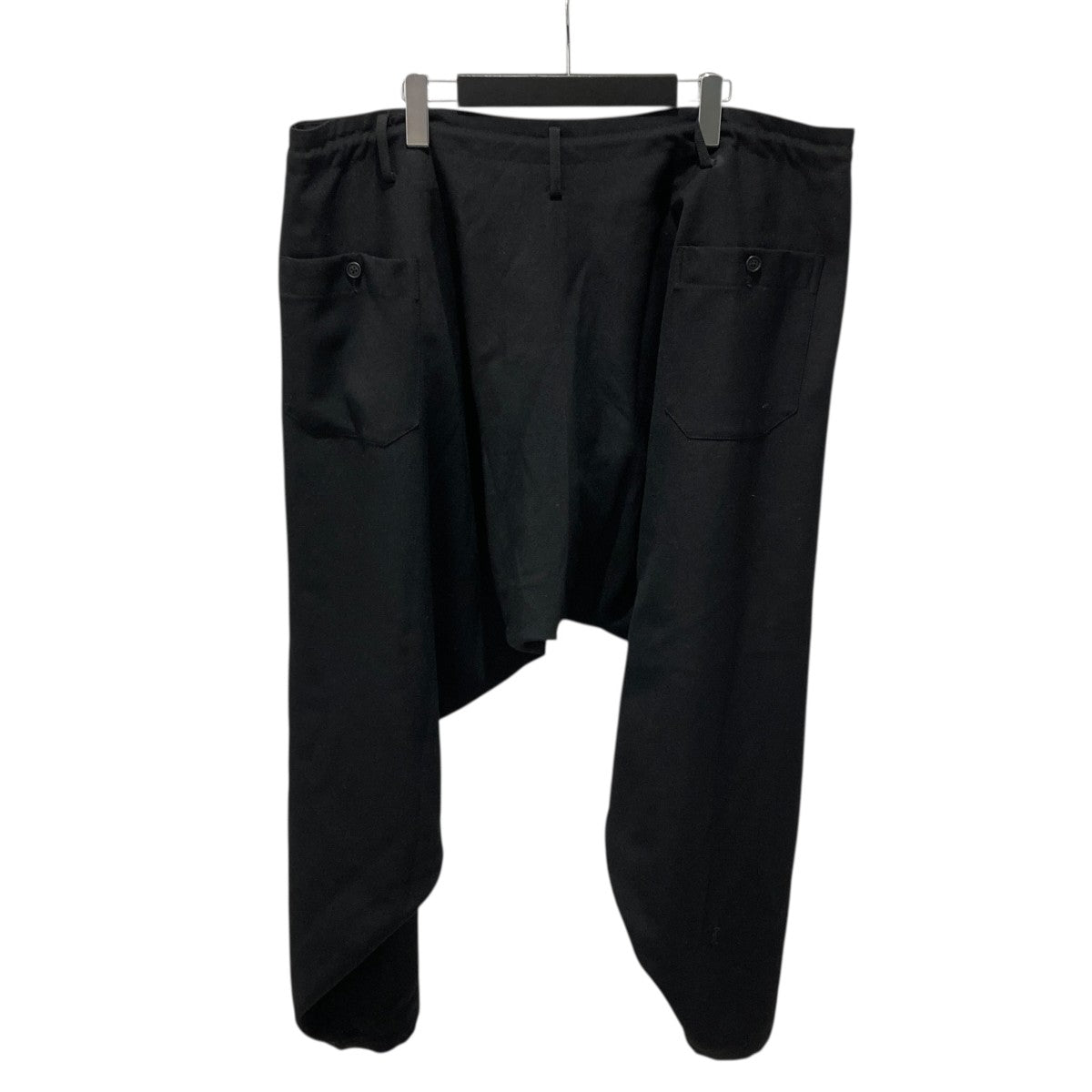 Yohji Yamamoto pour homme ARMY GABARDINE Y-DRAPED PANTSサルエルパンツHJ-P21-120 古着・中古-2枚目のアイテム画像