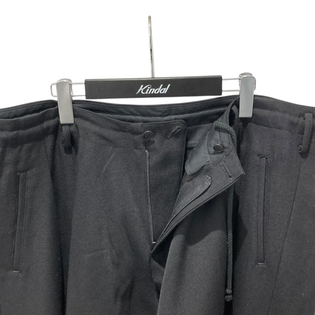 Yohji Yamamoto pour homme ARMY GABARDINE Y-DRAPED PANTSサルエルパンツHJ-P21-120 古着・中古-3枚目のアイテム画像