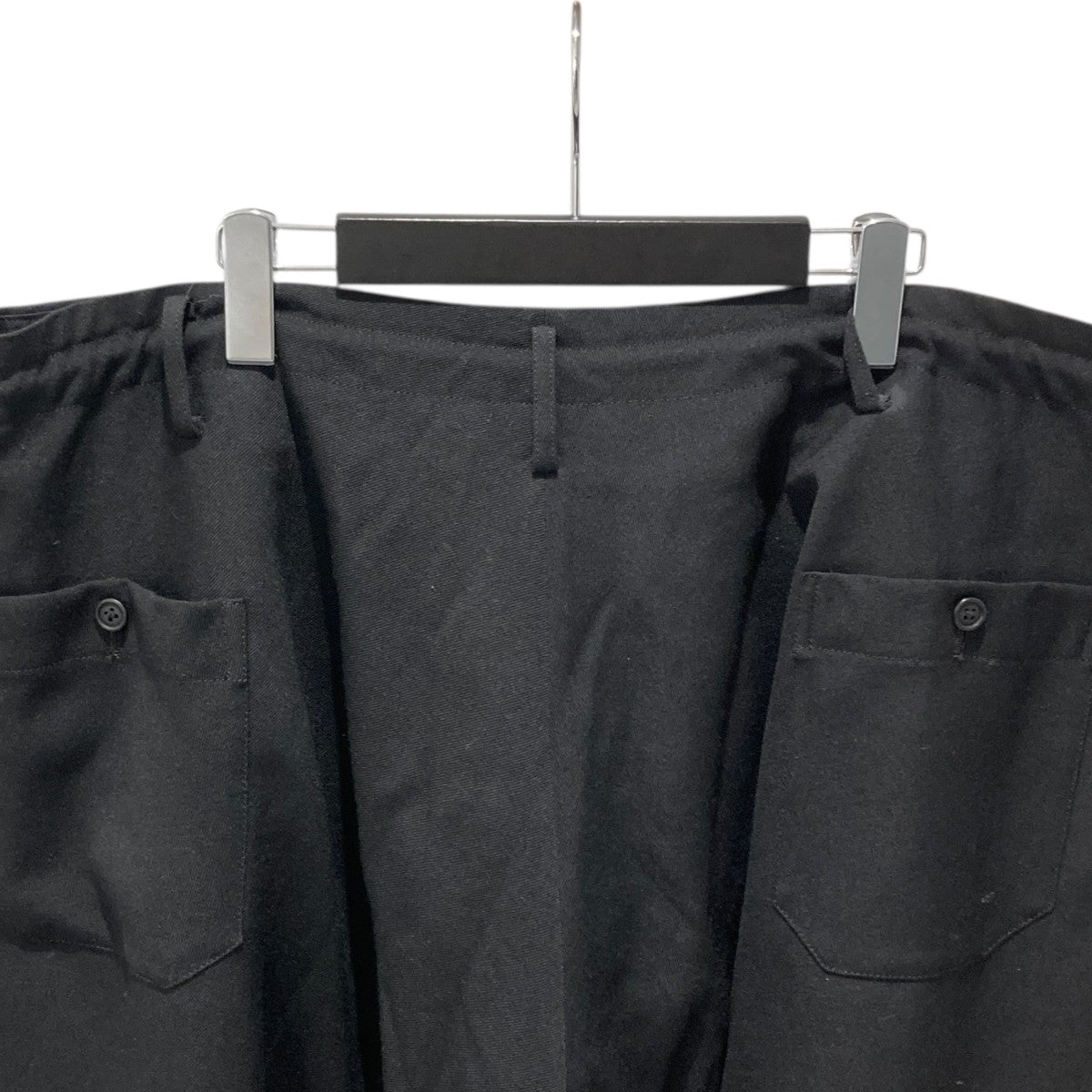 Yohji Yamamoto pour homme ARMY GABARDINE Y-DRAPED PANTSサルエルパンツHJ-P21-120 古着・中古-5枚目のアイテム画像