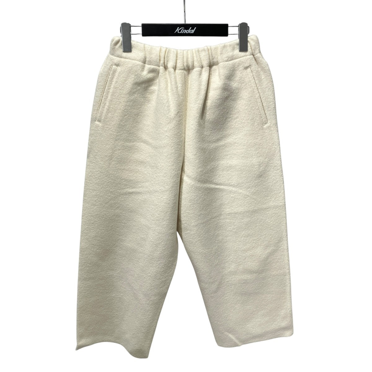 Felted wool wide pantsイージーパンツYL-PT16-25AW
