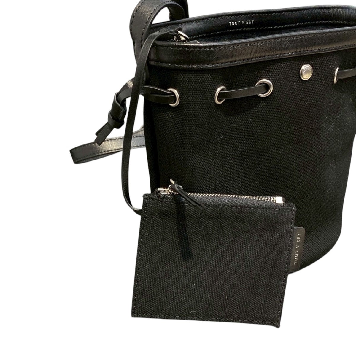 TOUT Y EST SAC COQUILLE BUCKETショルダーバッグ 古着・中古-6枚目のアイテム画像