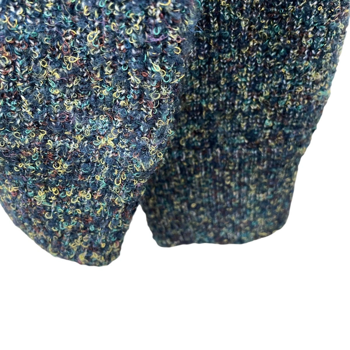 Melange Boucle Crew Neck Prime-Over Knit Pulloverニット11252361601