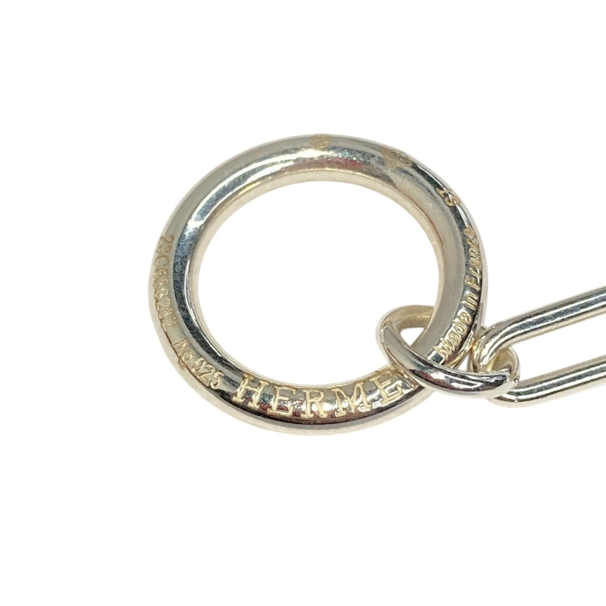 HERMES シェーヌダンクルパンクネックレスST 古着・中古-2枚目のアイテム画像