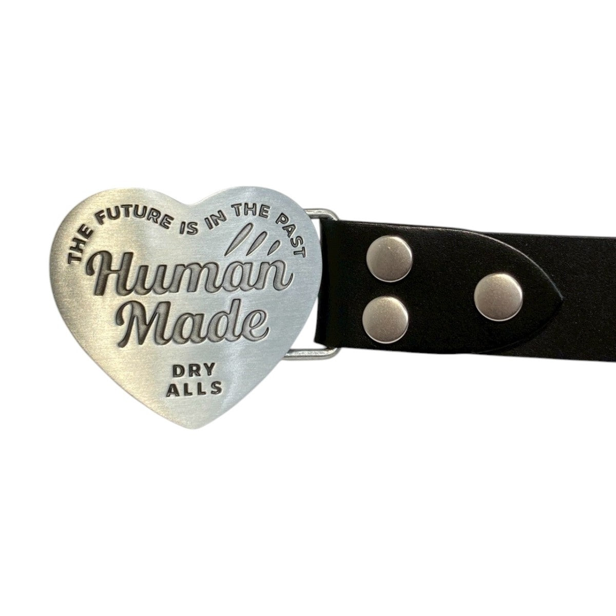 HUMAN MADE LEATHER BUCKLE BELTベルト 古着・中古-2枚目のアイテム画像