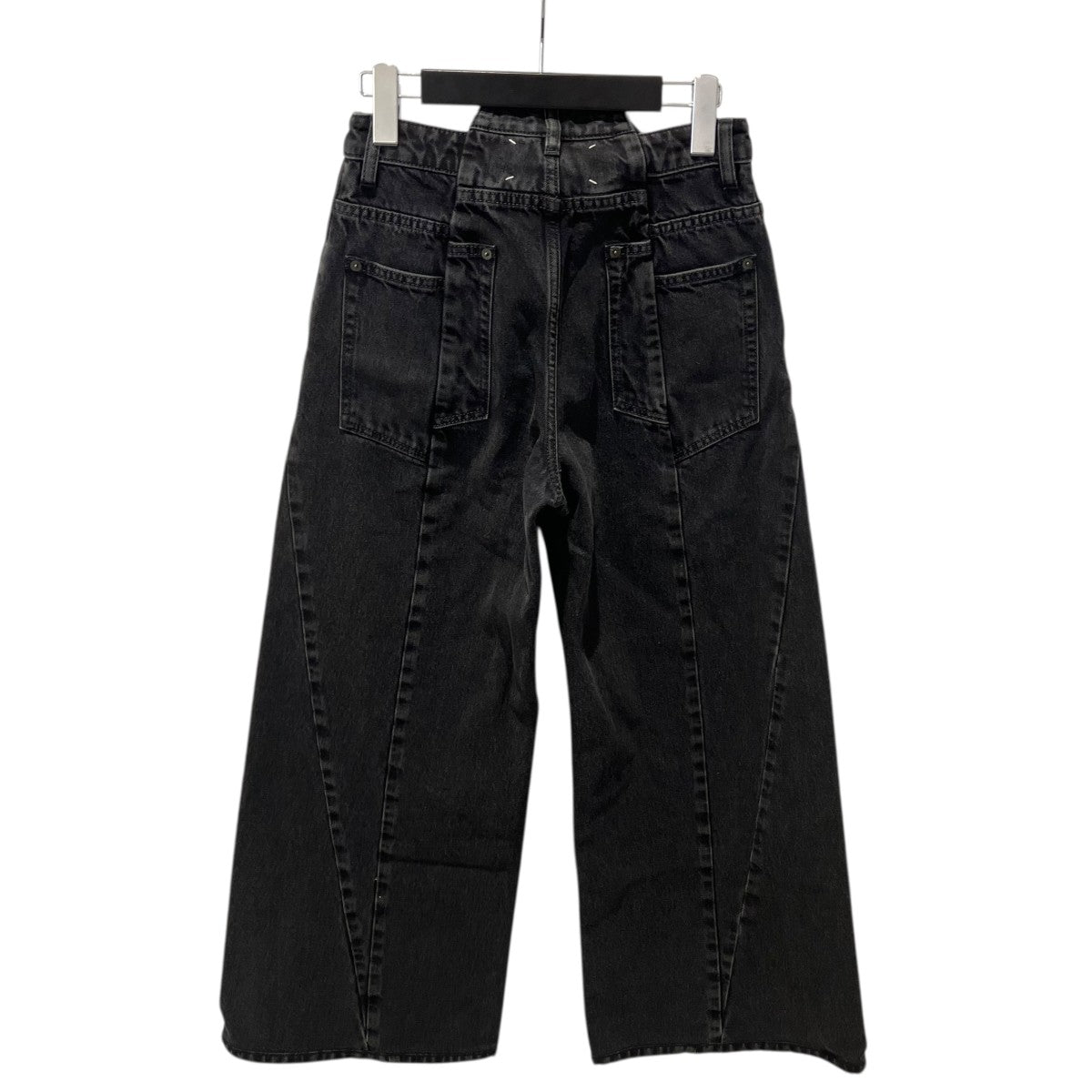 Maison Margiela1 10 25AWS51LA0133 BIAS CUT WIDE FLARE DENIM PANTSデニムパンツ 古着・中古-2枚目のアイテム画像
