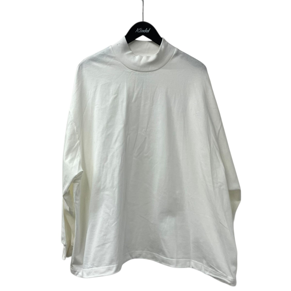 is-ness BALLOON MOCK LONG SLEEVE T SHIRT 3ハイネックカットソー1004AWCS04 古着・中古-1枚目のアイテム画像